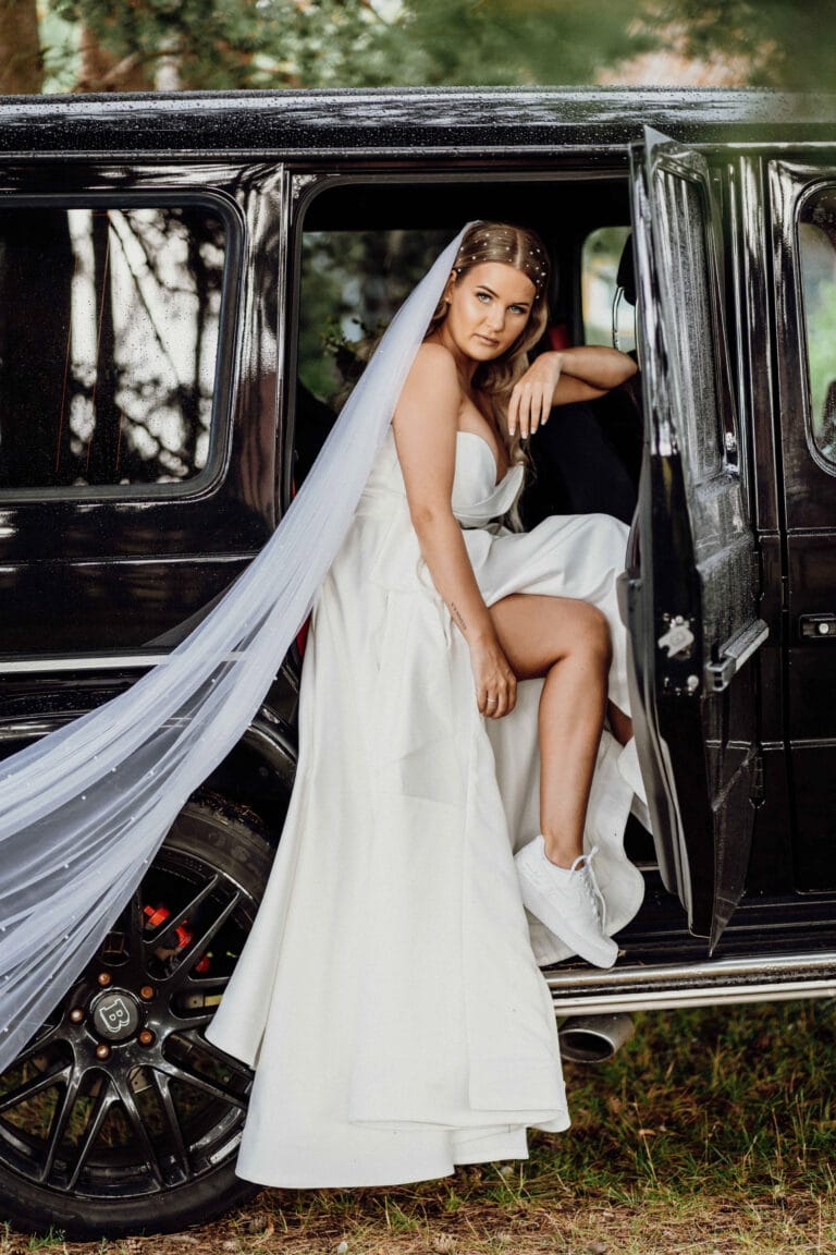 Fotosessioon pulmad pruut