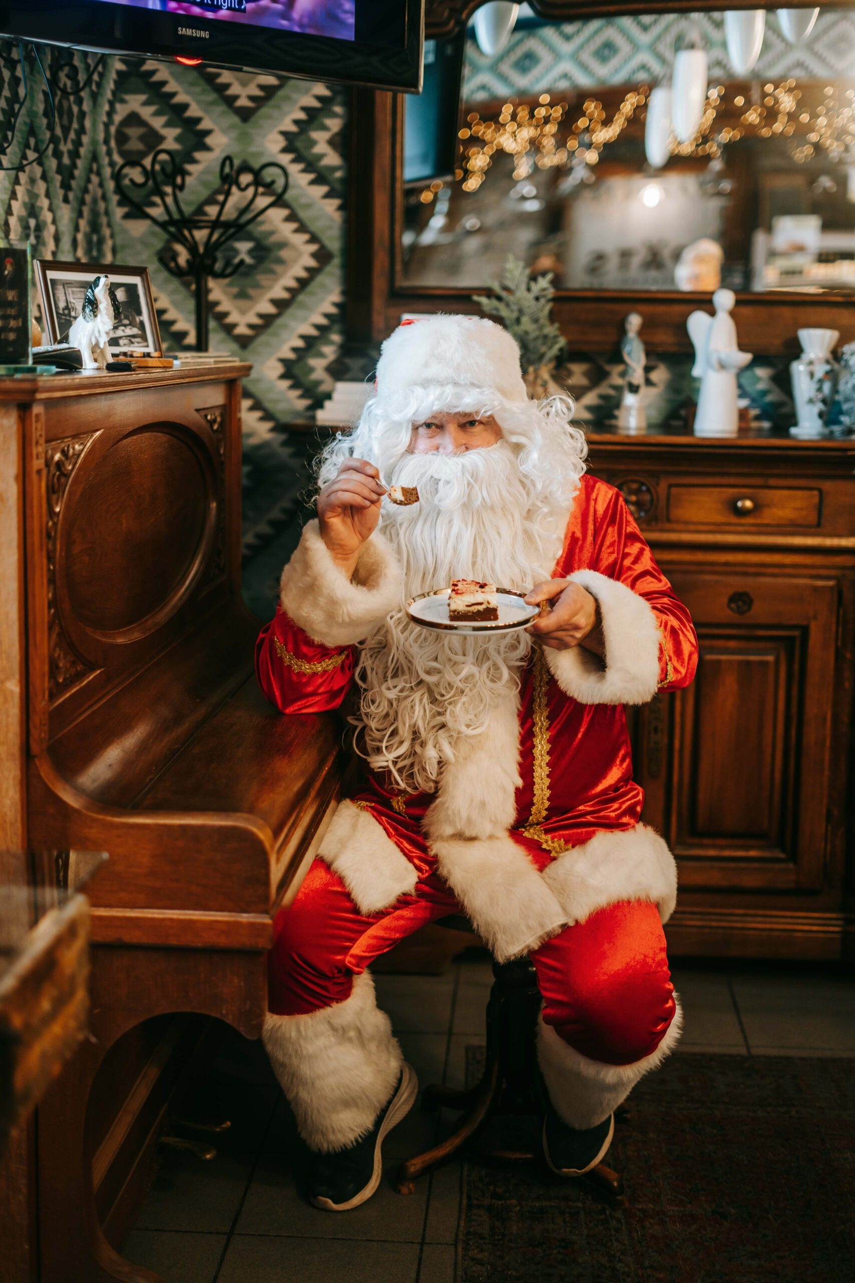 Jõuluvana Rakveres Päts Sahvris, Fotograaf Grete fotosessioon