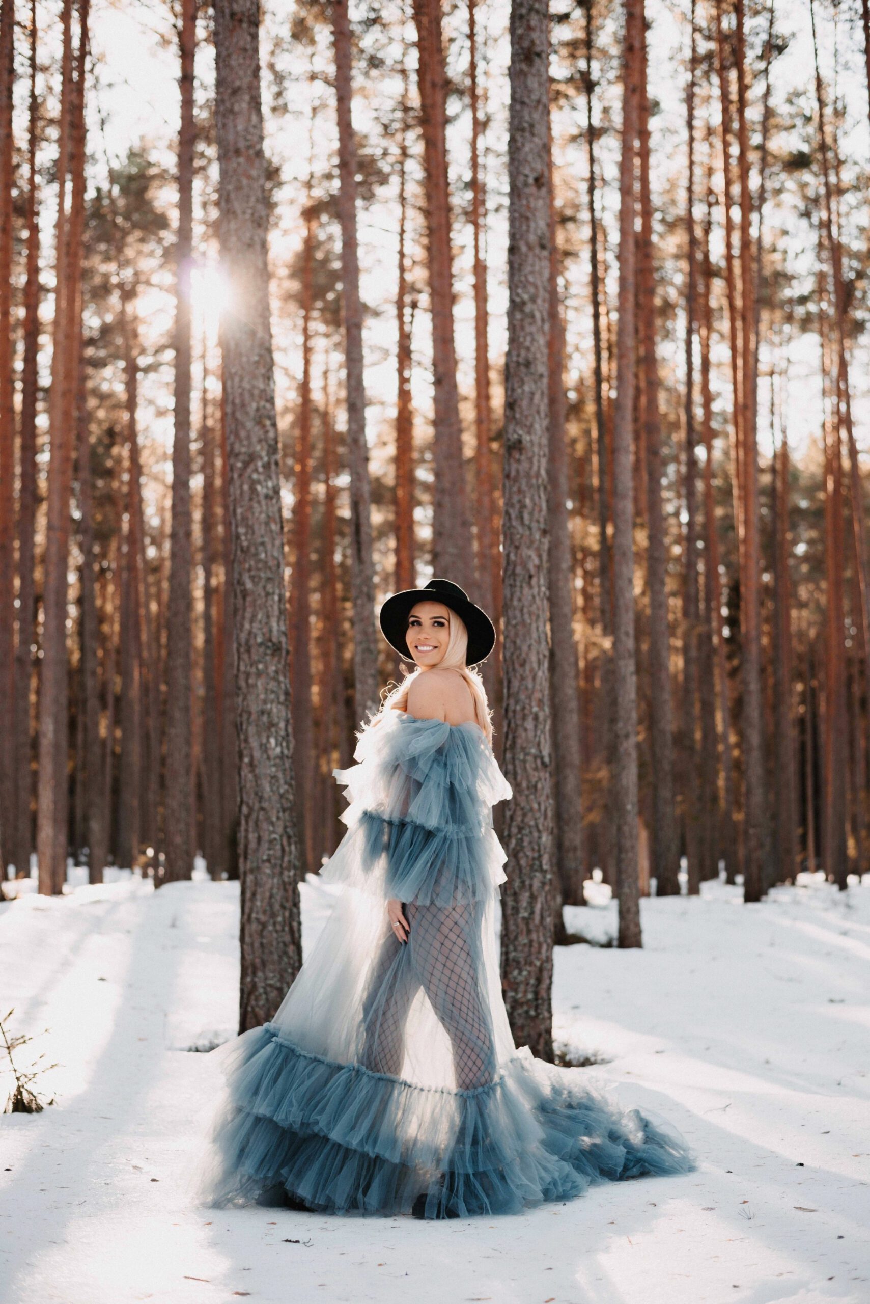 Pildistamine Lääne-Virumaal, portree fotosessioon, talv